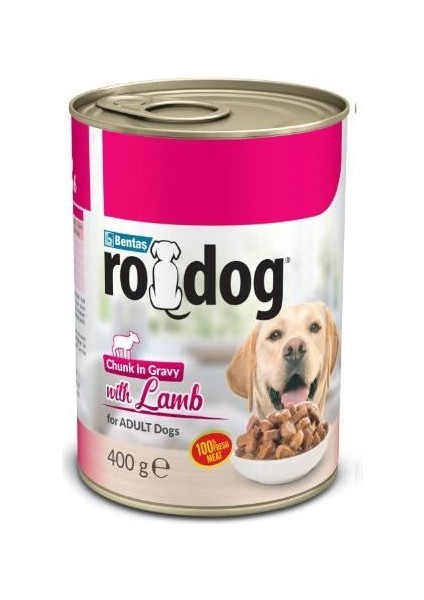 Rodog Kuzulu Köpek Konserve Ödül Mama