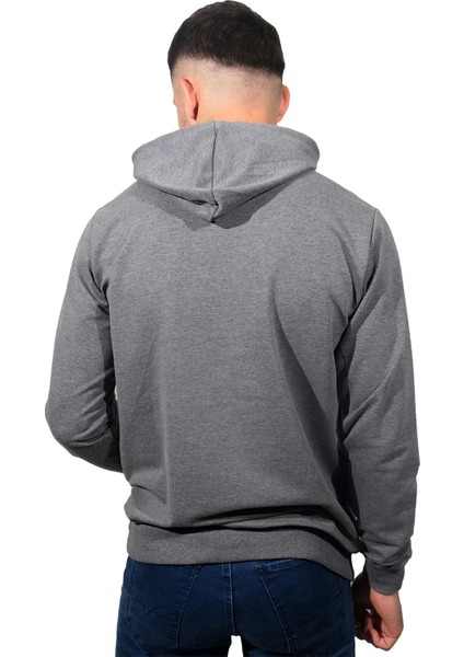 Erkek Nyc Gri Kapüşonlu SWEATSHIRT-222 modelleri