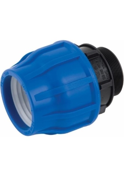 Poelsan Mavi 50X1 1/2 Erkek Adaptör