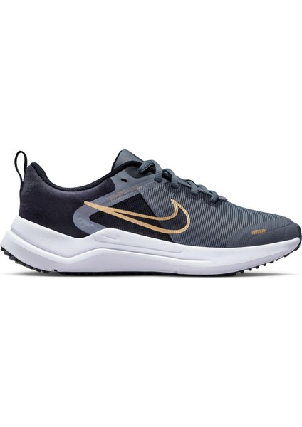 DM4194-005 Nike Downshifter 12 Unisex Spor Ayakkabı Cool Grey/metallıc Gold