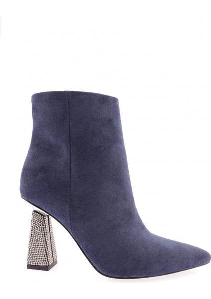 5711-424 Topuğu Taşli Kadin Kadeh Topuklu Bot