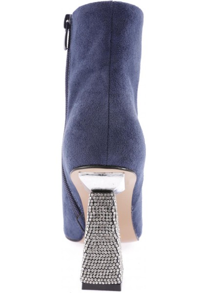 5711-424 Topuğu Taşli Kadin Kadeh Topuklu Bot fırsatları