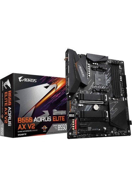B550 Aorus Elite Ax V2 (Socket AM4/B550/DDR4/S-ATA 600/ATX/WIFI 6)