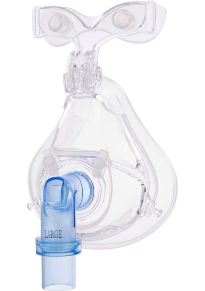 Silikon Tam Yüz (Oranazal) Cpap Maskesi