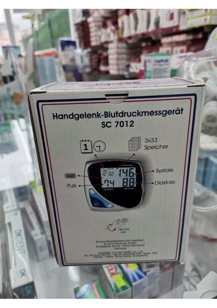 Bilekten Ölçer Tansiyon Aleti (Sc-7012) Sc fırsatları