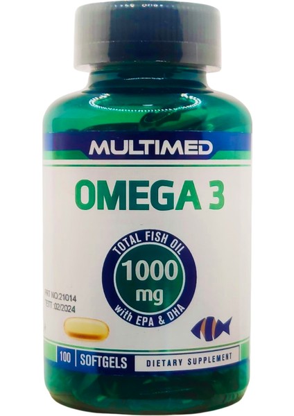 Omega 3 1000mg 100 Softjel