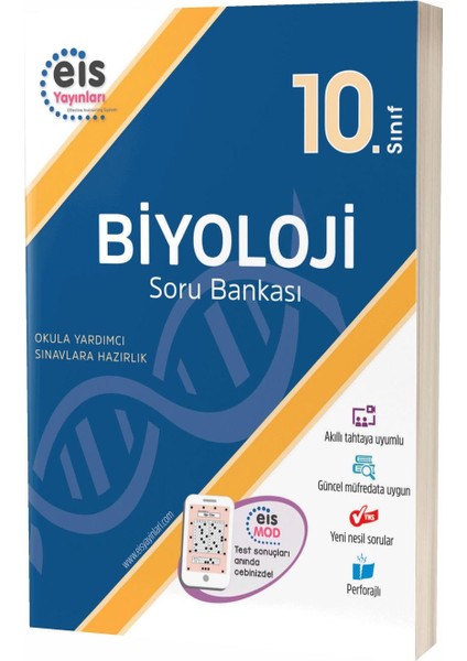 10.Sınıf Biyoloji Soru Bankası (Ciltli)