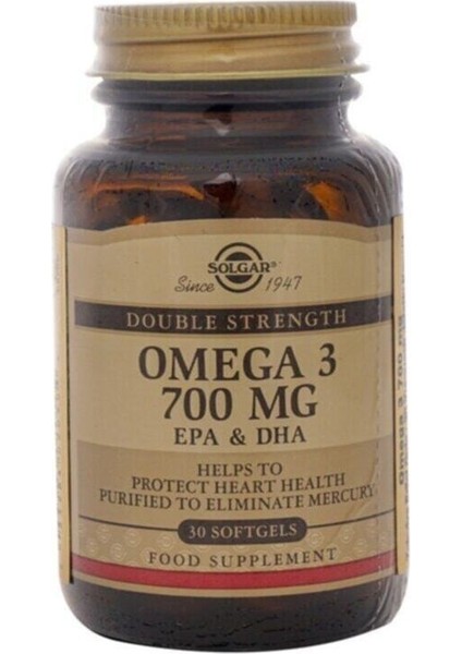 Omega 3 700 Mg 30 Kapsül