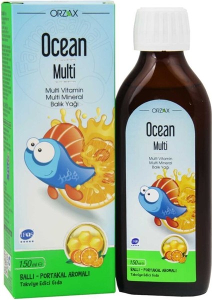 Ocean Multi Omega 3 Bal Ilaveli 150 Ml