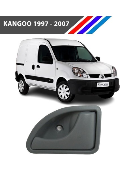 Kangoo Mk1 Kasa Iç Açma Kolu Sağ Taraf Gri Renkli 1997 - 2007