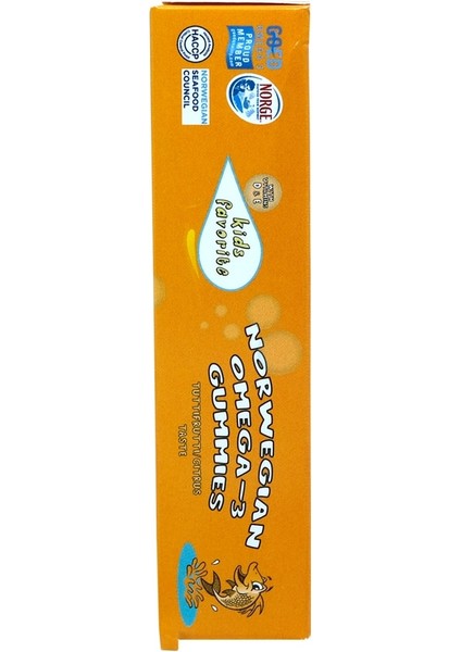 Health Omega 3 Gummies 30 Çiğnenebilir Form Norveç Balık Yağı Tutti Frutti Aromalı.