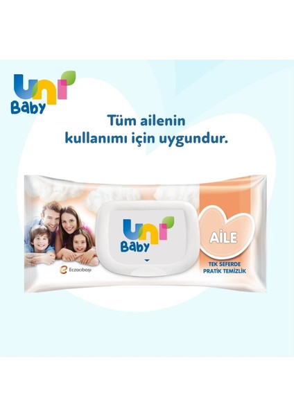 Aile Islak Mendil 24'lü 2160 Yaprak