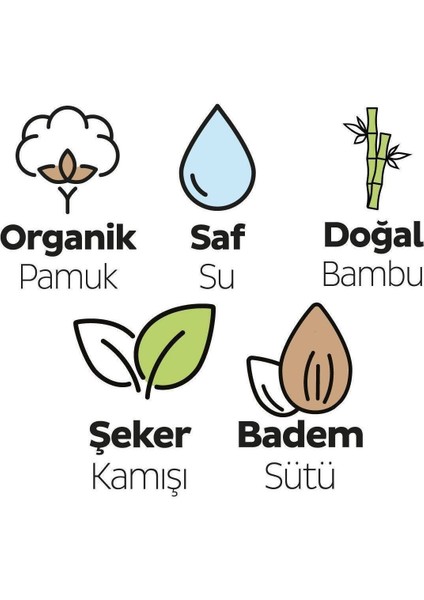 Bio Natural Islak Bebek Havlusu 24X40 (960 Yaprak)