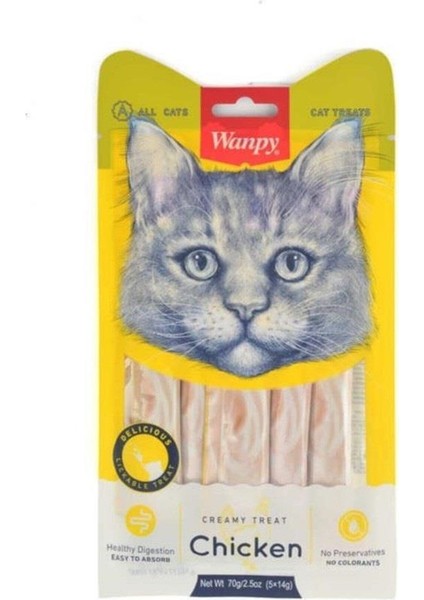 Tavuklu Sindirim Sistemi Destekleyici Sıvı Ödül Maması 14GR (5'li)