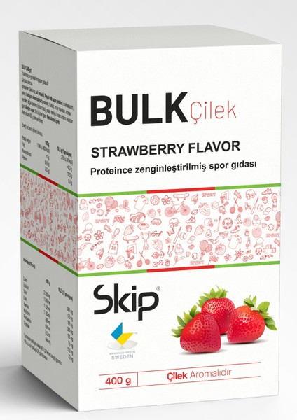 Gıda Takviyesi Çilek Aromalı 400 G