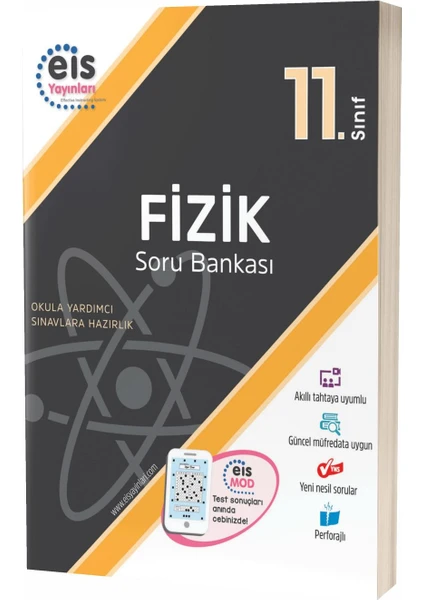 Eis Yayınları 11.Sınıf Fizik Soru Bankası (Ciltli)