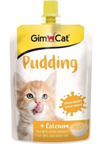 Sütlü Kalsiyum Ilaveli Kedi Ödül Pudingi 150GR