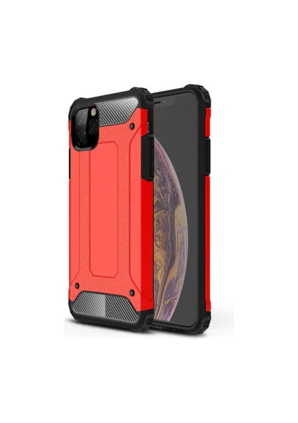 Apple iPhone 11 Pro Max Kılıf Armor Üstün Korumalı Dayanıklı Zırhlı Military Kapak