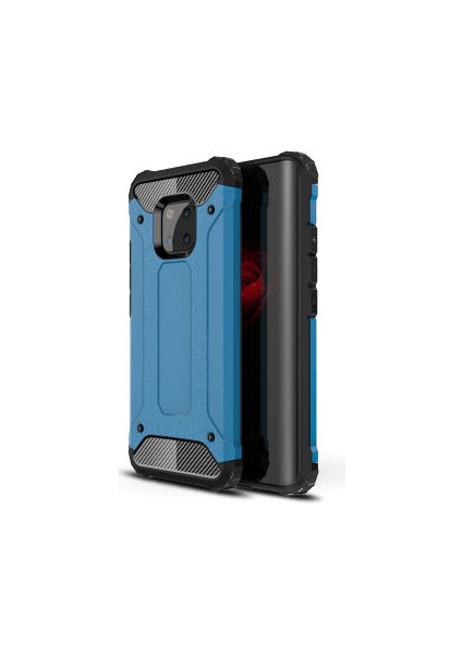 Huawei Mate 20 Pro Kılıf Armor Üstün Korumalı Dayanıklı Zırhlı Military Kapak