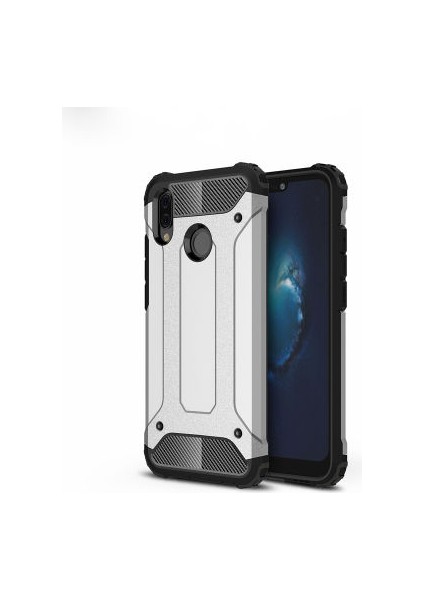 Huawei P20 Lite Kılıf Armor Üstün Korumalı Dayanıklı Zırhlı Military Kapak