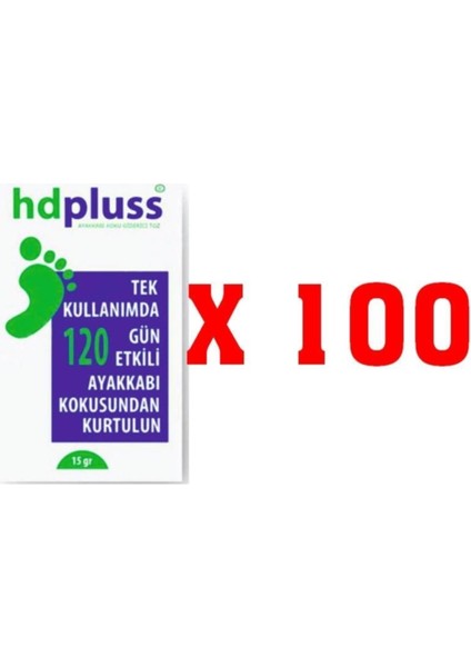 Hdpluss Bot Koku Önleyici 100 Adet