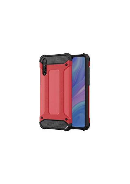 Huawei P Smart S (Y8P) Kılıf Armor Üstün Korumalı Dayanıklı Zırhlı Military Kapak