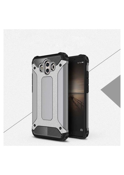 Huawei Mate 10 Kılıf Armor Üstün Korumalı Dayanıklı Zırhlı Military Kapak
