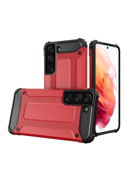 Galaxy S22 Plus Kılıf Armor Üstün Korumalı Dayanıklı Zırhlı Military Kapak