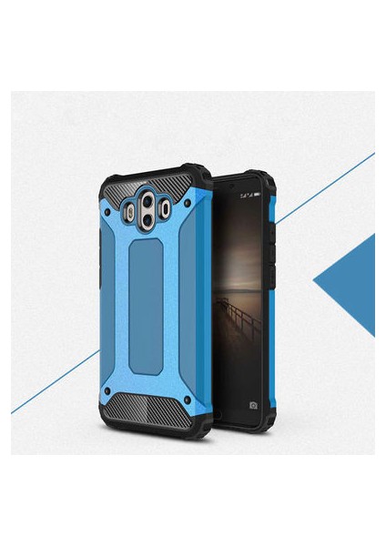 Huawei Mate 10 Kılıf Armor Üstün Korumalı Dayanıklı Zırhlı Military Kapak