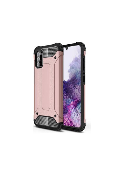 Galaxy A02S Kılıf Armor Üstün Korumalı Dayanıklı Zırhlı Military Kapak