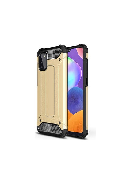 Galaxy A31 Kılıf Armor Üstün Korumalı Dayanıklı Zırhlı Military Kapak