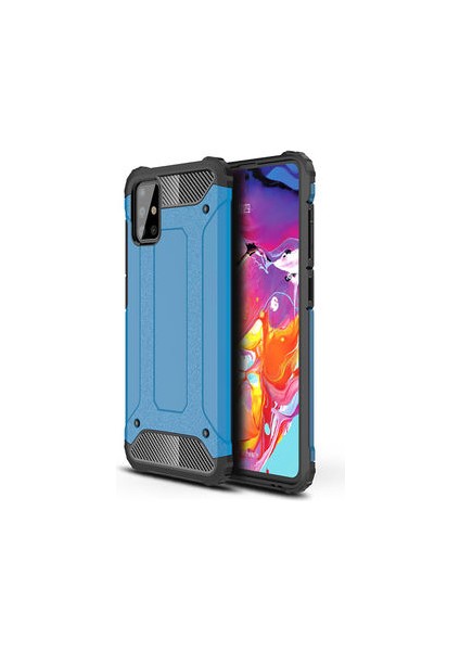 Galaxy A51 Kılıf Armor Üstün Korumalı Dayanıklı Zırhlı Military Kapak