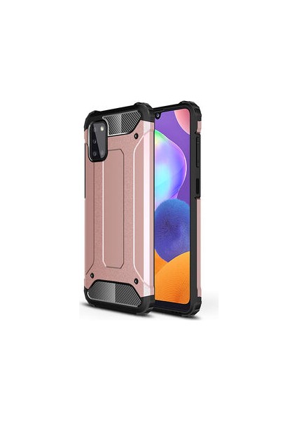 Galaxy A31 Kılıf Armor Üstün Korumalı Dayanıklı Zırhlı Military Kapak