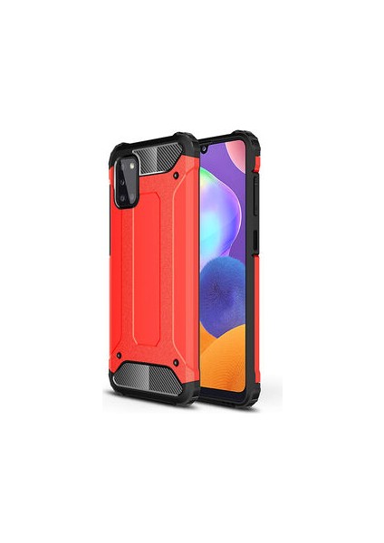 Galaxy A31 Kılıf Armor Üstün Korumalı Dayanıklı Zırhlı Military Kapak