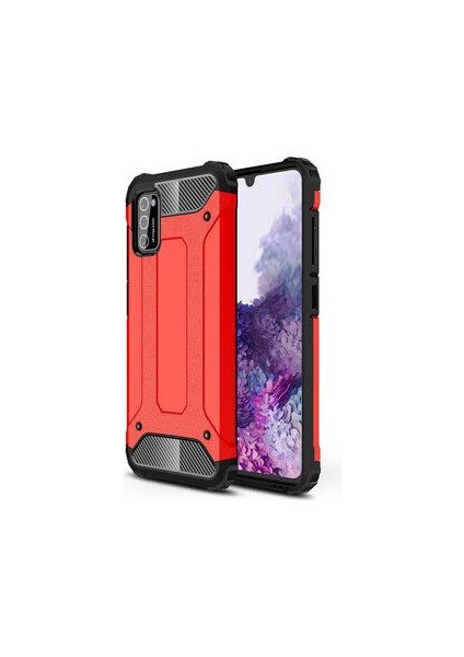 Galaxy A02S Kılıf Armor Üstün Korumalı Dayanıklı Zırhlı Military Kapak