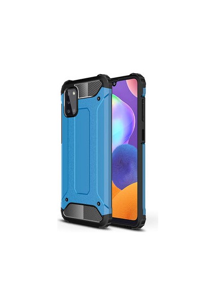 Galaxy A31 Kılıf Armor Üstün Korumalı Dayanıklı Zırhlı Military Kapak