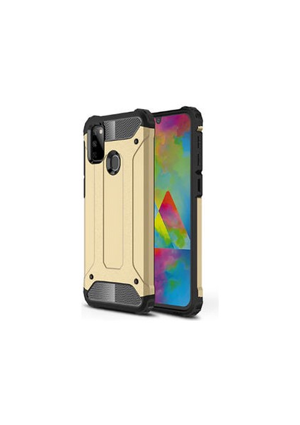 Galaxy M30S Kılıf Armor Üstün Korumalı Dayanıklı Zırhlı Military Kapak