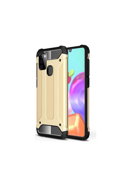 Galaxy A21S Kılıf Armor Üstün Korumalı Dayanıklı Zırhlı Military Kapak