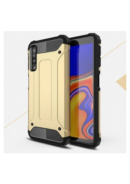 Galaxy A9 2018 Kılıf Armor Üstün Korumalı Dayanıklı Zırhlı Military Kapak