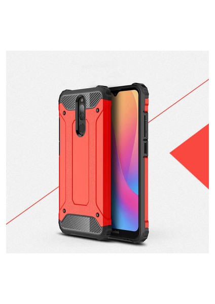 Xiaomi Redmi 8 Kılıf Armor Üstün Korumalı Dayanıklı Zırhlı Military Kapak