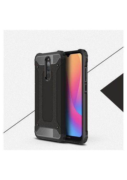 Xiaomi Redmi 8 Kılıf Armor Üstün Korumalı Dayanıklı Zırhlı Military Kapak
