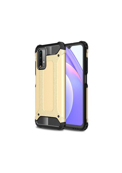 Xiaomi Redmi 9t Kılıf Armor Üstün Korumalı Dayanıklı Zırhlı Military Kapak