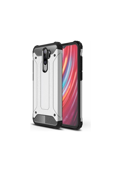 Xiaomi Redmi Note 8 Pro Kılıf Armor Üstün Korumalı Dayanıklı Zırhlı Military Kapak
