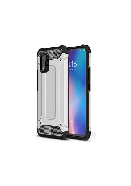 Xiaomi Mi 10 Lite Kılıf Armor Üstün Korumalı Dayanıklı Zırhlı Military Kapak