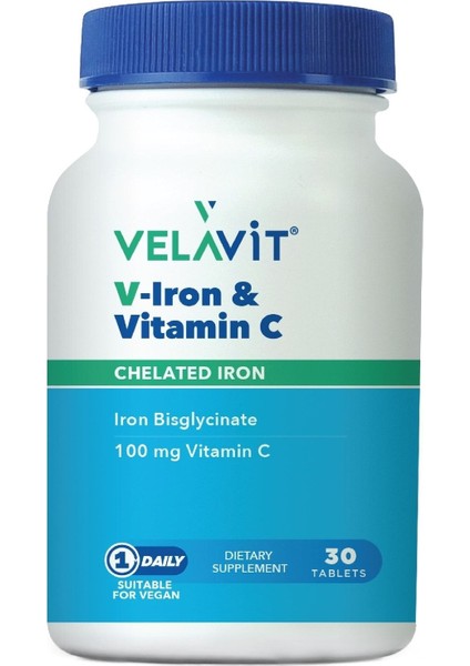 V-Iron & Vitamin C Demir Ve C Vitamini Içeren Takviye Edici Gıda