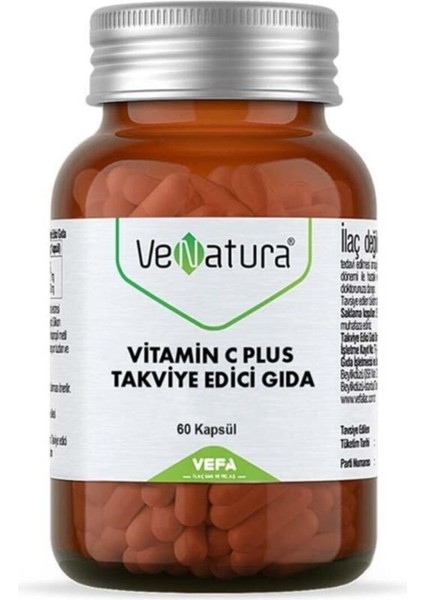 Vitamin C Plus Takviye Edici Gıda