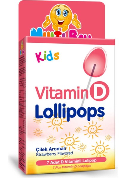 Kids Vitamin D Lollipops