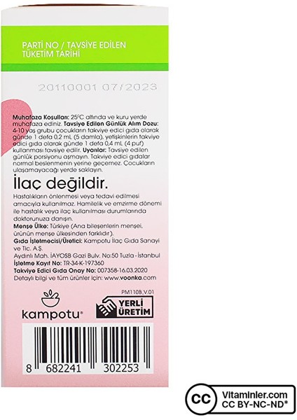 Vitamin B12 Sprey&Damla Metilkobalamin 20 Ml indirimleri