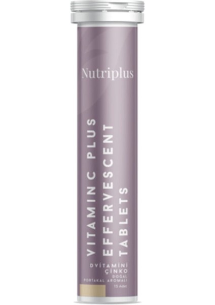 Nutrıplus Vitamin C Efervesan Tablet