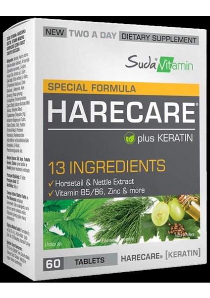 Bigjoy Vitamins Harecare 60 Tablet